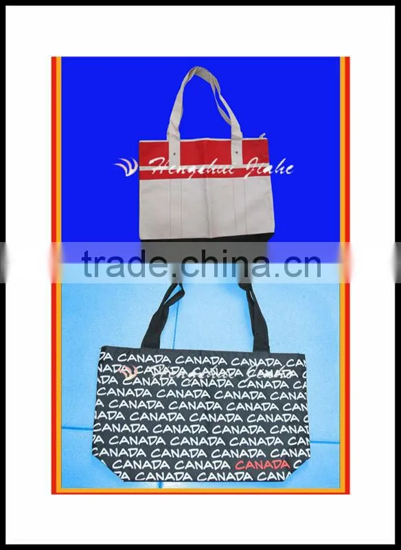 mini cute cotton bag, canvas bag with bear