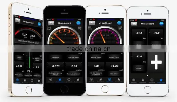 IOBD2 Wireless Bluetooth OBD scanner for ios or android
