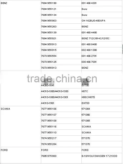 hino truck parts hino jo8c power steering pump 44310-2790 hino jo8c spare parts