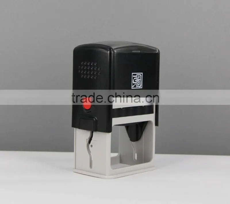 Office rubber stamp inking with custom design epress:S503
