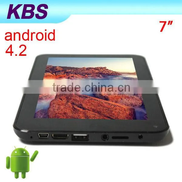 Best-Selling 7inch Tablet Pc BOXCHIP A20 Dual Core 800*480 Android 4.2 Mid Tablet Pc Ce Rohs