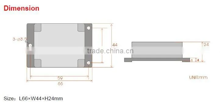 SCA126T Cheap CAN-based Slope Sensor , Dual-axis Inclinometer CAN2.0B Builted In ADI High Precision Temperature Senosor