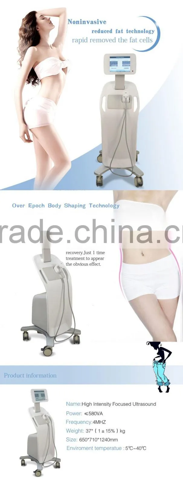 whole price ultrasound body slimming hifu ultra therapy
