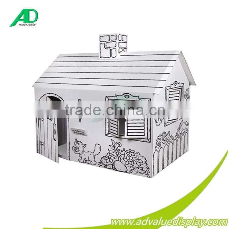 Promotion Cardboard Indoor Playhouses for Girls