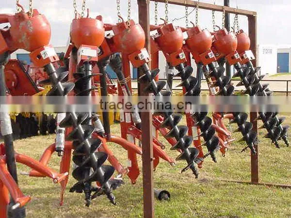 Top quality Agricultural machinery HOT sale tractor attachment Fence Post Hole Digger