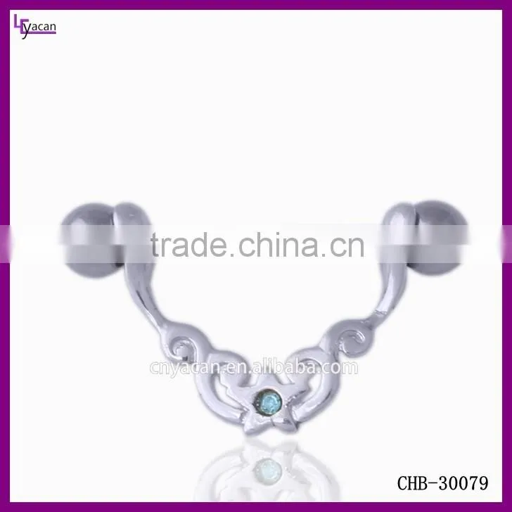 Body Jewelry Wholesale Steel Nipple Shield Stretching Jewelry
