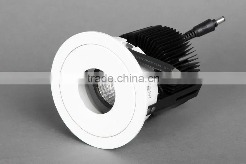 COB chip led downlight 15w led lighting with small round hole