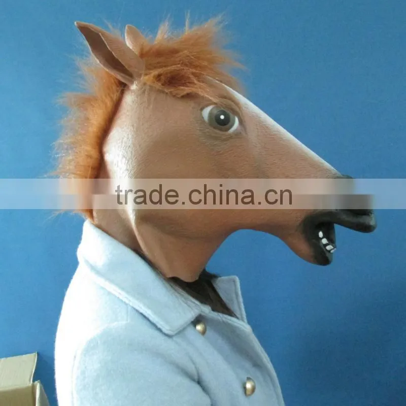 Latex Horse mask for party, halloween mask, face mask