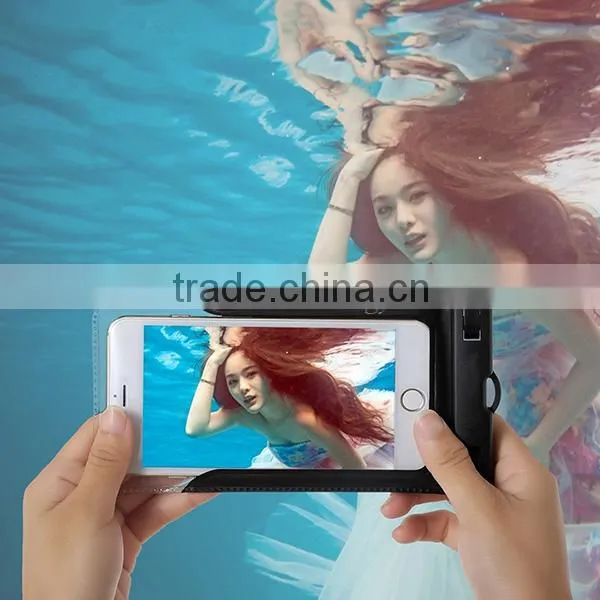 Universal ABS PVC Waterproof Pouch DRY Bag Case for iPhone 6 6S 6 Plus for Samsung S6 S5 S4 S3 Note 2 3 4 for Swimming