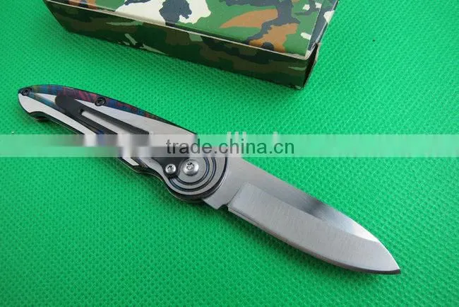 OEM best outdoor knife tactical folding knife survival tools mini pocket knife keychain UD401775