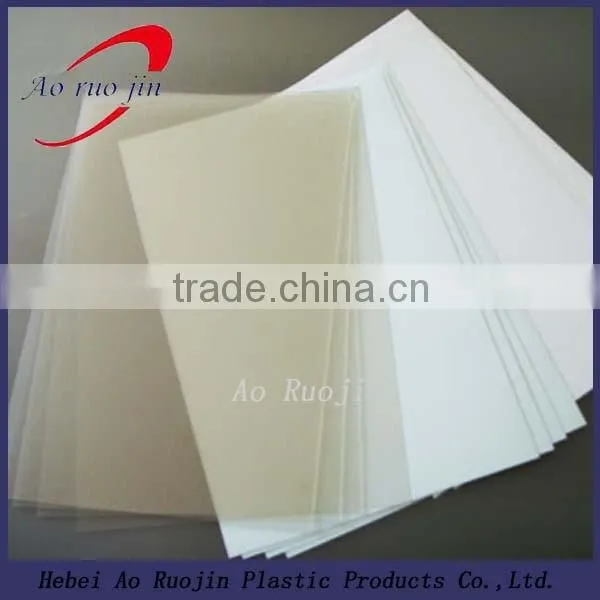 A2 A3 A4 Clear rigid PVC sheet for binding cover and printing