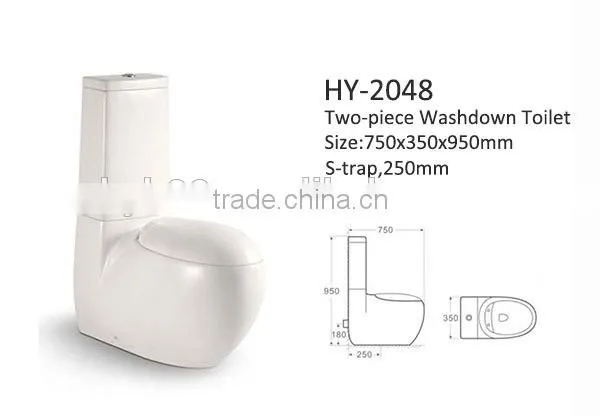 Ceramic WC Bahtroom Squat Toilet