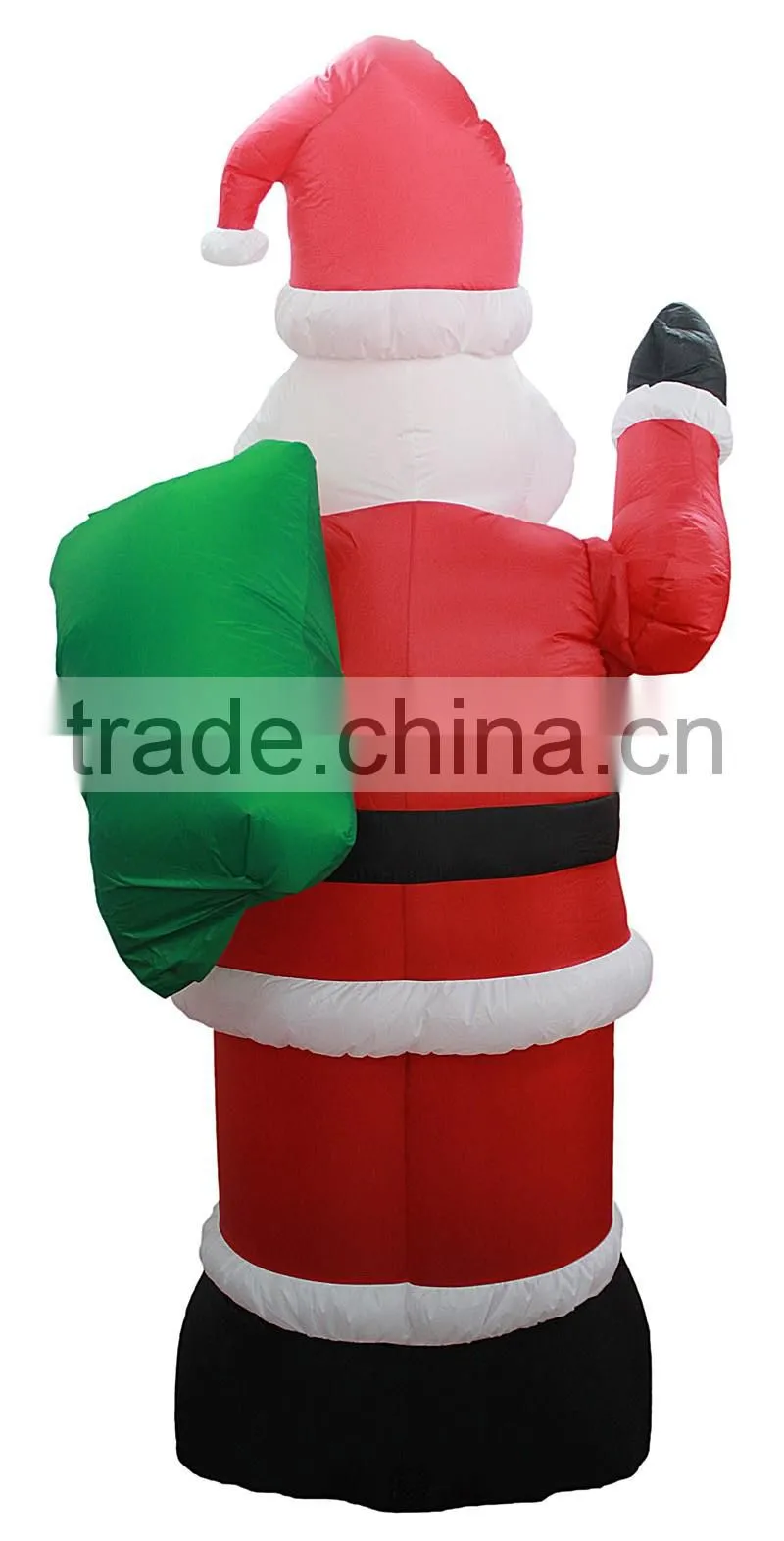 Store Christmas decorations 2.4 m large inflatable Santa Claus