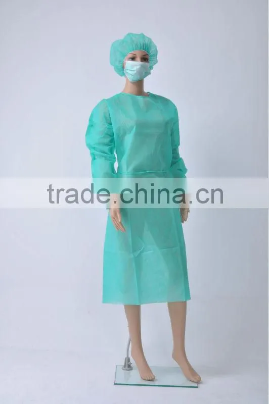 Health care non-woven isolation gown
