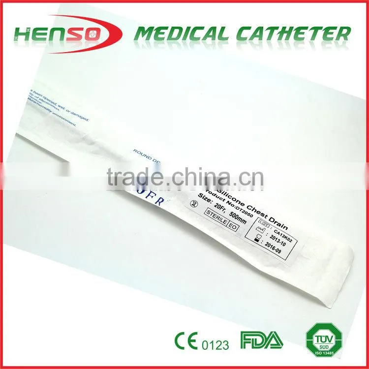 HENSO Disposable Silicone Chest Drainage Tube