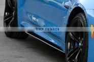 JC Sportline Car Carbon Fiber Auto Rear Splitter Apron Flps for Jaguar XE 2015 2016