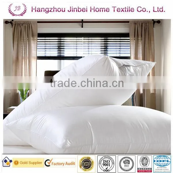 King size Luxury White Polyester fiber pillow