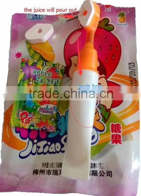 paste candy press candy 2.5g + liquid candy 9.8g + popping candy 0.7g 13g/bag*30bags*20boxes