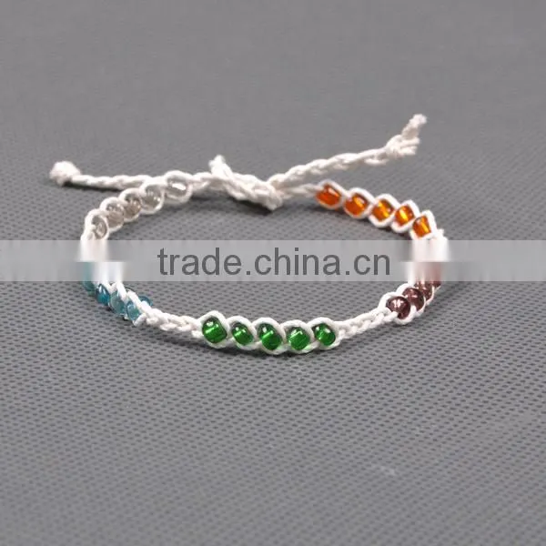 2014 new bracelets beads woven bracelet patterns