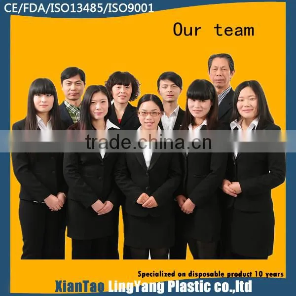 3grams blue disposable printed plastic overshoes