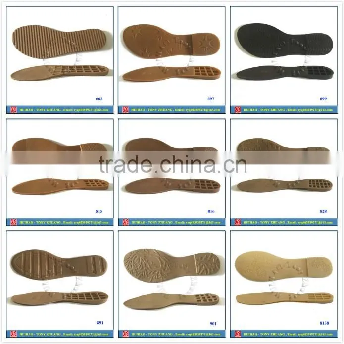 manufacturer man's TPR flat casual shoe outsole supplier 891