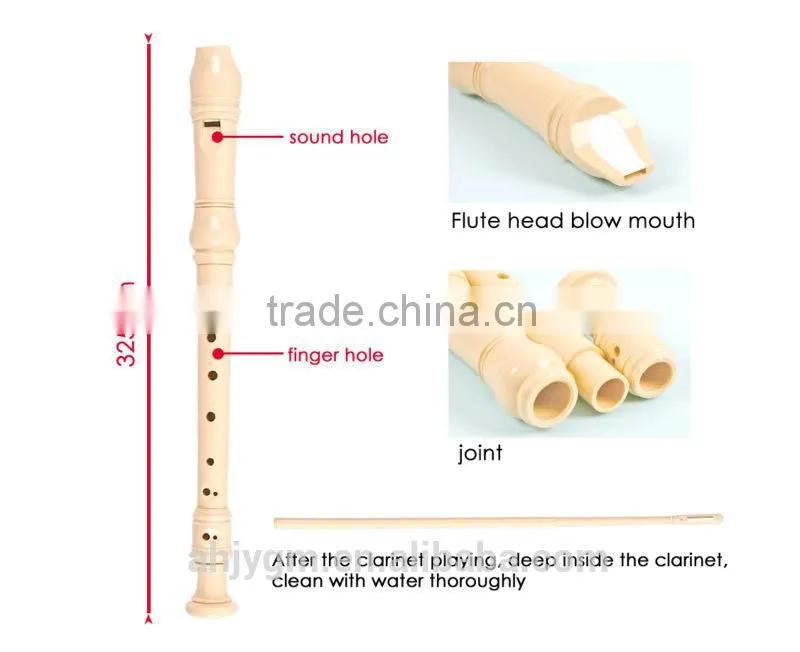 Popular Differnt Colored Plastic/ABS Flute