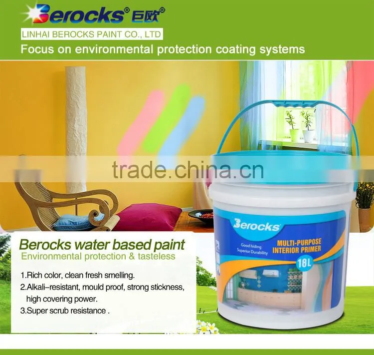 latex paint environmental odorless interior wall paint