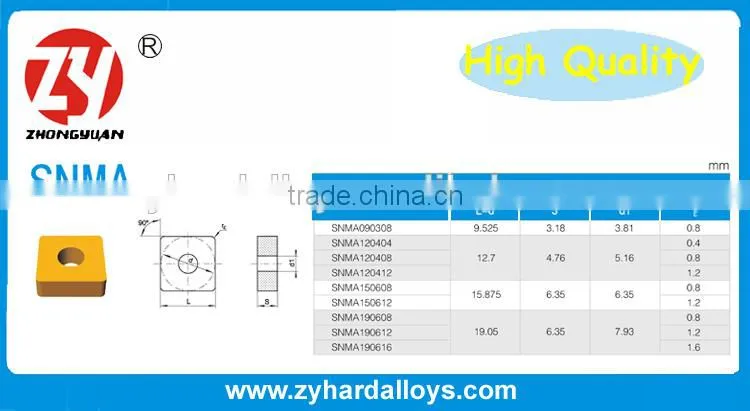 P30 Tungsten carbide indexable insert