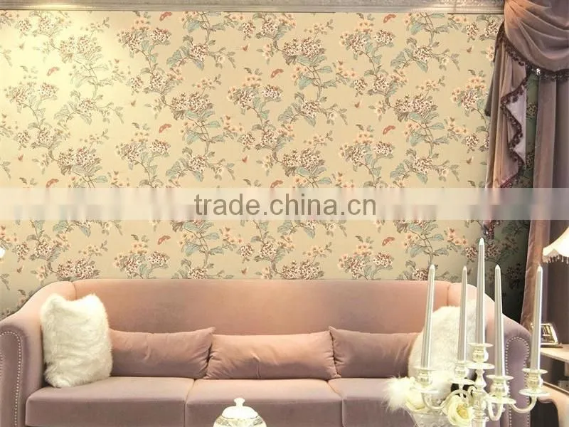 wallpaper for home decoration /wallpaper breathable