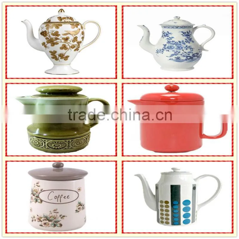 2015 high quality colorful ceramic turkish coffee pot