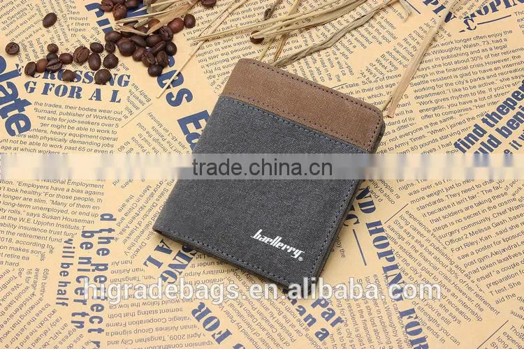 new style baellerry men's canvas wallets