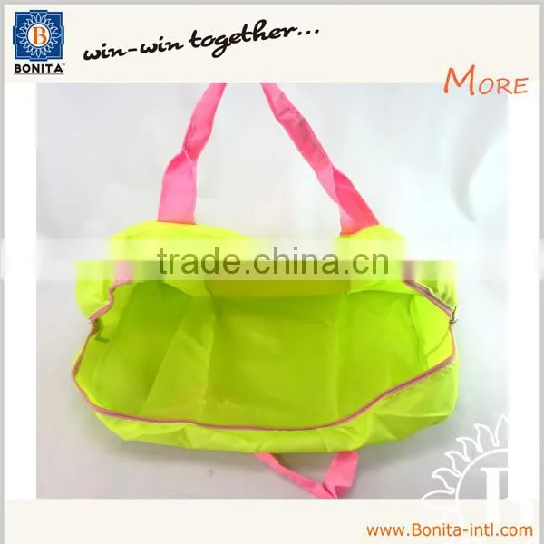 2015 latest promotion fashionable foldable travel bag