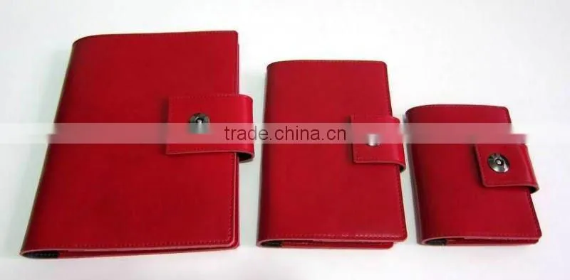 High quality customized made-in-china Leather Folder for diary(ZDF12-011)