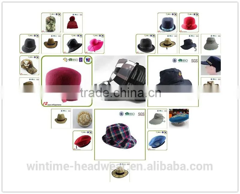 Wholesale custom waterproof sun visor cap short plaid visor caps