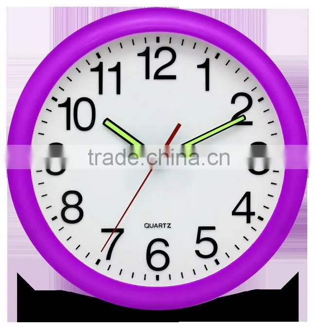 WC25001 pretty wall clock / selling well all over the world of high quality clock