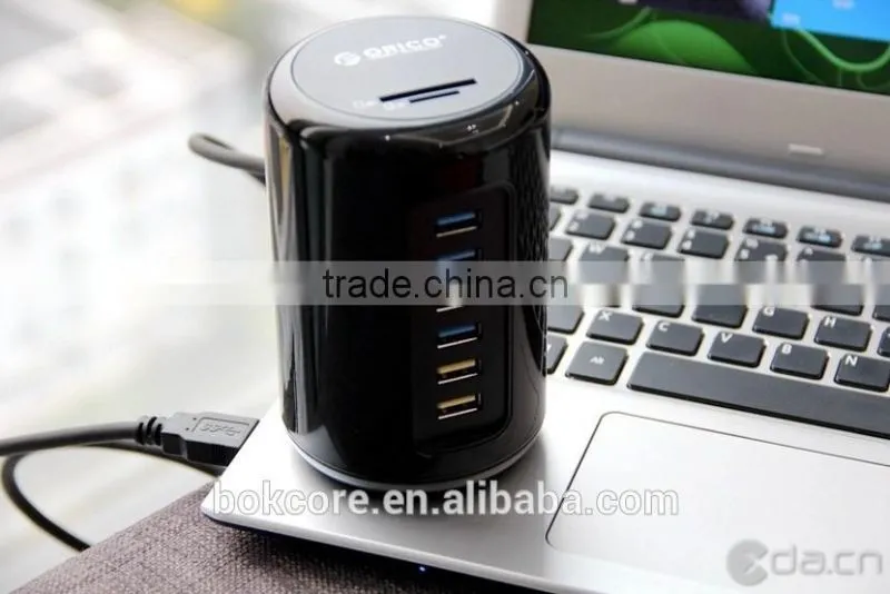 High-quality ORICO RH6CS Support both SYNC and smart 2.4A charging, hubs and charger port in one