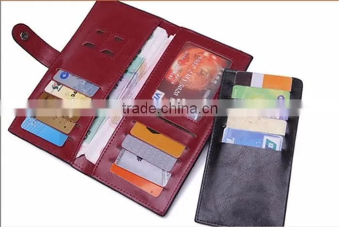 2015 Trend Wallet Genuine Leather Brand Custom Design You Wallet