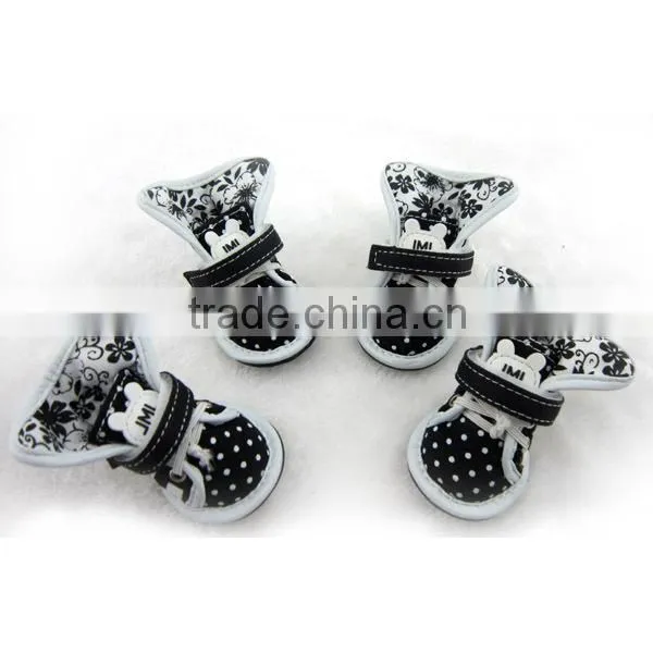 JML latest design durable canvas dog shoes for sale OEM canvas shoes for dog pet