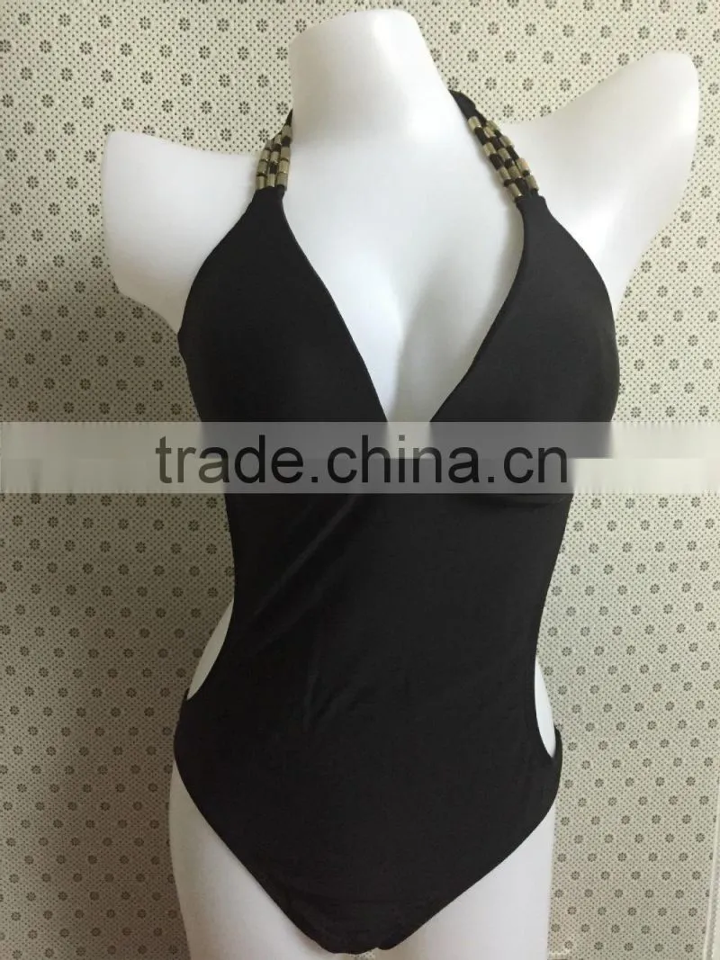 Hot Swimwear For Women,Sexy Monokini Bathing Suit Womens Bandage Swimsuit Summer Black xxx China Girl Bikini Swimwear