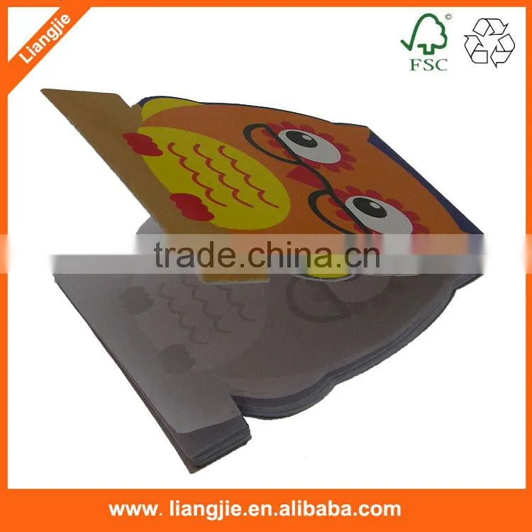 Football shaped sticky note,Ball style memo pad, Ball shaped sticky note
