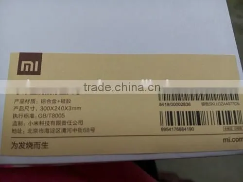 Original Xiaomi mouse pad 18*24*0.3cm and 24*30*0.3cm Luxury Simple Slim Aluminum computer mouse pad Frosted Matte