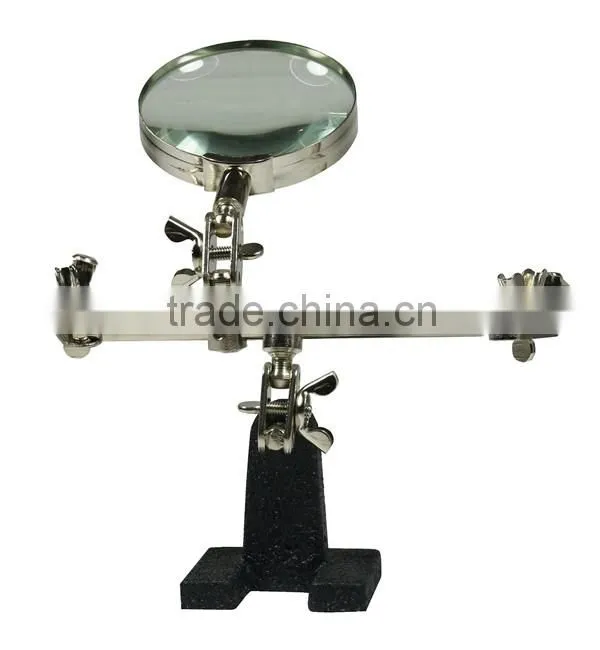 Helping Hand with Magnifying Glass