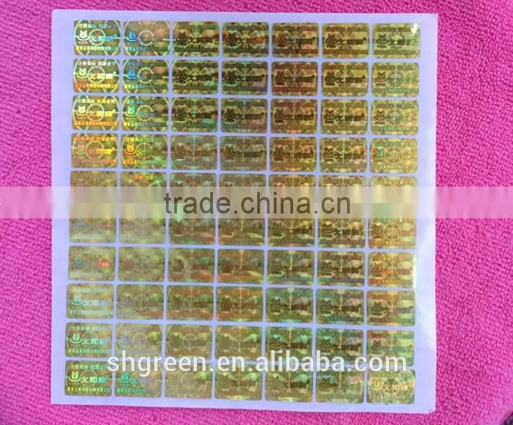 Custom 3D Hologram Sticker&Laser Hologram Stickers