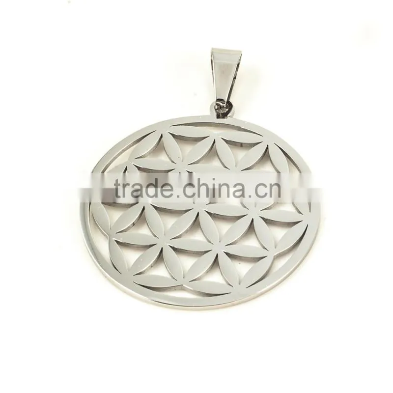 Custom Size Stainless Steel Chakra Jewelry Pendant for Sale
