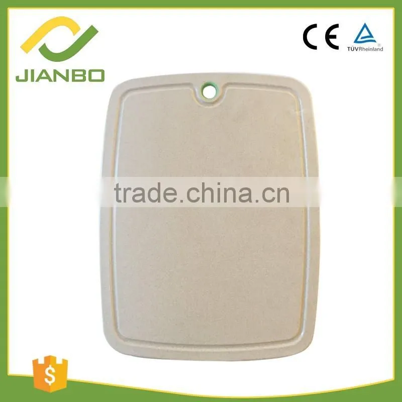 Special Anti-slip Design Rice Husk Chopping Block Healthy Natural Material Cutting Board