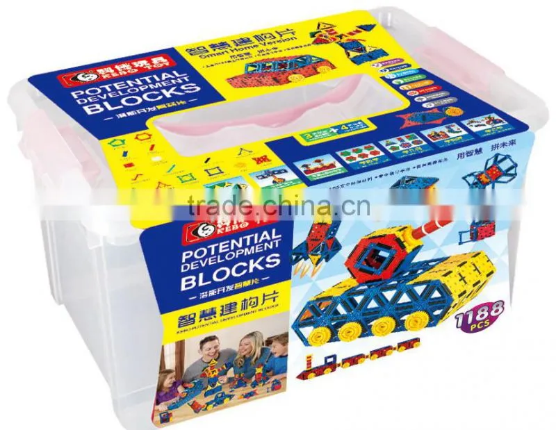 Hot Sale Plastic Intelligent Pre-educational Blocks