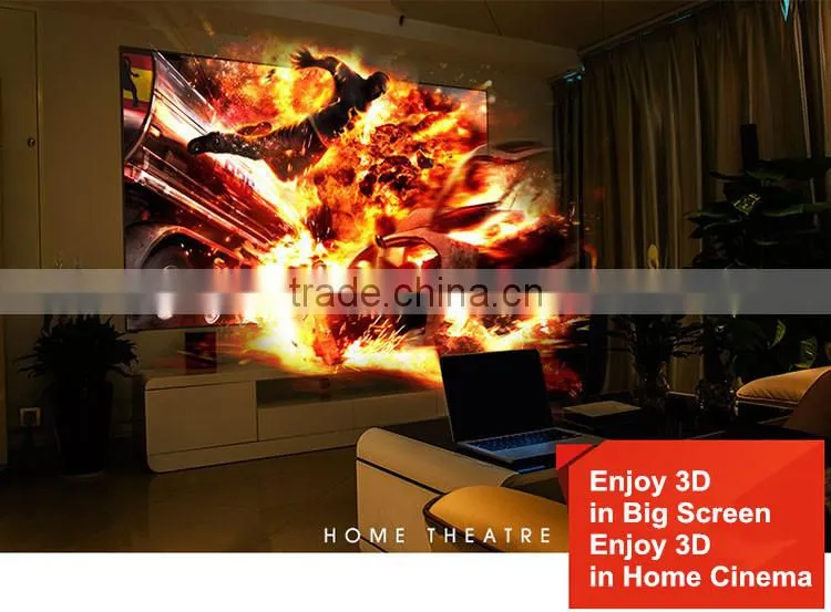 LUXCINE New Arrival Mini Projector / Smart WiFi Projector / 3D Projector Z3 With RAM1.5G ROM20G