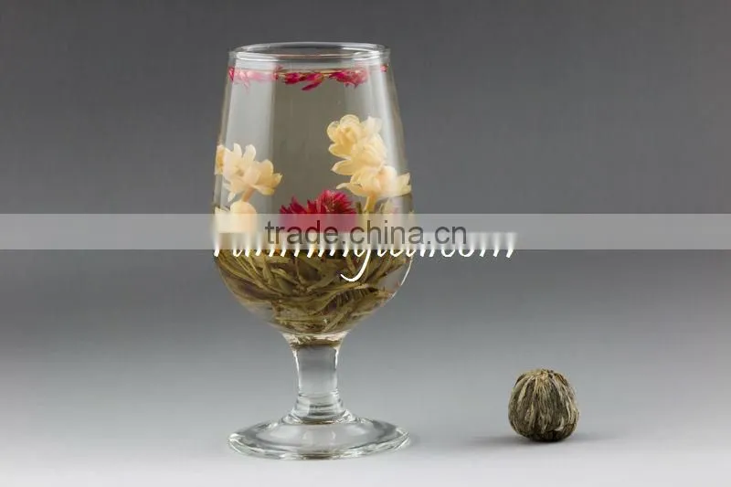 Yi Jian Zhong Qing(Love at the first sight green blooming tea)