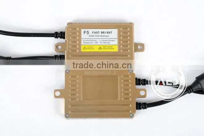 Newest Car accessory HID Xenon Fast Start slim ballast 55w