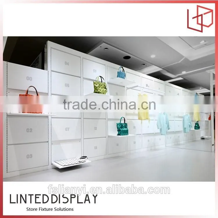 Metal display stand cabinet,iron rack for shoes&bags store